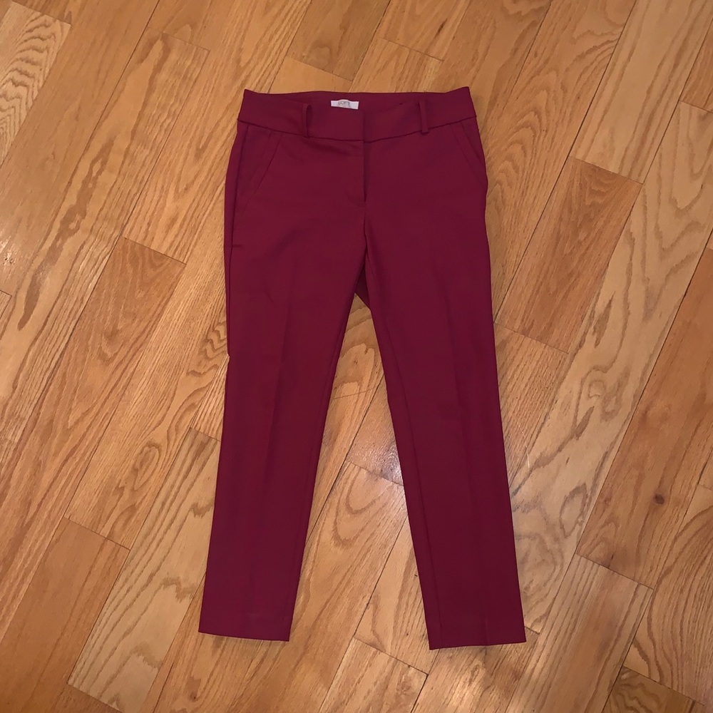 Loft Modern Skinny Ankle Petite Pant - Pink